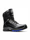 To Work For Full Grip Michelin Traction Waterproof Boots Safety Black S3 with Certification HRO, SRC,WR