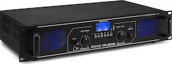 Fenton FPL2000 Commercial Power Amplifier 2 Channels with Cooling System Equipped with USB/Bluetooth Black