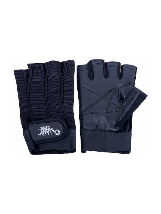 Athlopaidia Men's Sports Gloves Gym Black