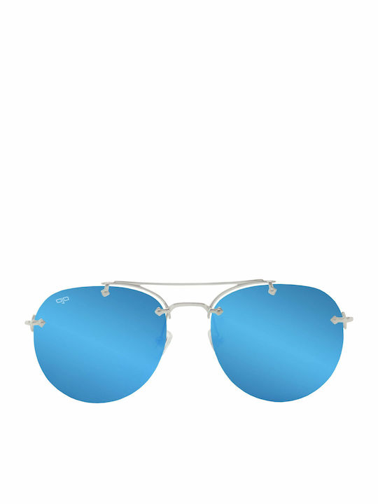 OJO Sunglasses Aviators Leihlo 32OTR5N222 Blue Mirror Skroutz.gr