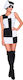 Carnival Unisex Costume Monochrome Girl