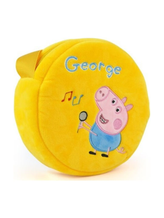 George Παιδική Τσάντα Ώμου Κίτρινη 16εκ.