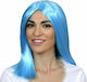 Carnival Wig Straight Λάουρα Σιέλ Blue