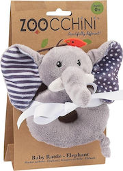 Zoocchini Baby Buddy Rattle Elle the Elephant Κουδουνίστρα για Νεογέννητα