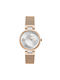 Kenneth Cole Ladies Crystals Watch with Pink Gold Metal Bracelet