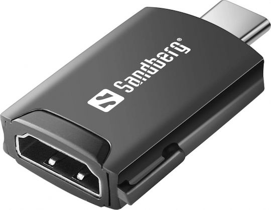 Sandberg Converter USB-C male to HDMI female 1pcs 136-34