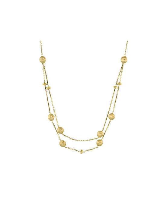 Gold Necklace 14 Carat KO02716 (Women's)