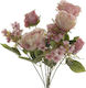 Inart Bouquet of Artificial Flowers Pink 35cm 1pcs