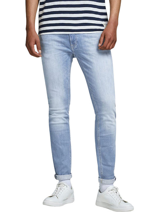 Liam Men's Jeans Pants with Skinny Fit Blue