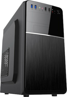 Supercase CH25M Mini Tower Computer Case Black