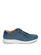 Un Trail Form Men's Anatomic Leather Casual Shoes Blue
