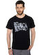 Pepe Jeans Betrand Men's Short Sleeve T-shirt Black