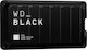 Western Digital Black P50 Game USB-C External M.2 SSD 500GB Black