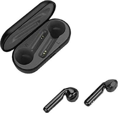 L8 Earbud Bluetooth Handsfree Earphones with Charging Case Blacα