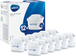Brita Ersatz-Wasserfilter für Kanne aus Aktivkohle Maxtra+ 12Stück