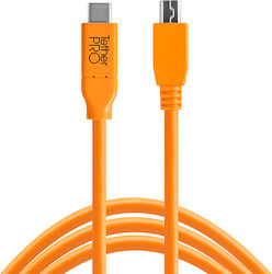 Tether Tools TetherPro USB 2.0 USB-C male - micro USB-B 4.60m (CUC2515-ORG)