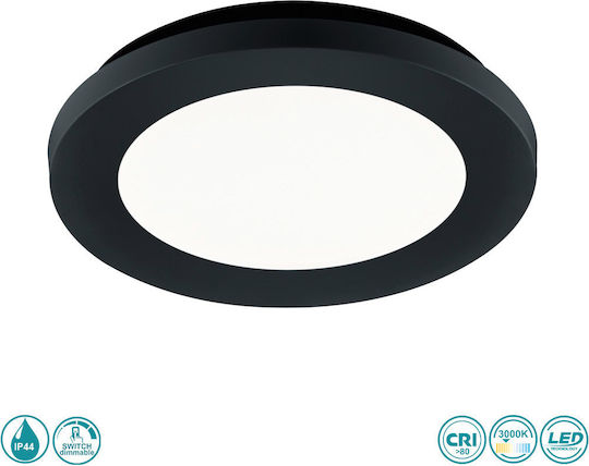 Trio Lighting Camillus Rund Draußen LED Panel 10W mit Warmes Weiß Licht 3000K