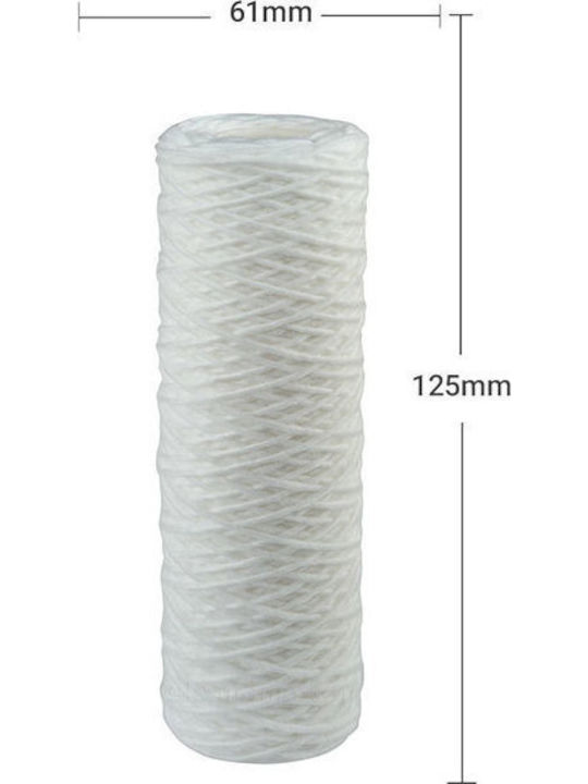 Atlas Filtri Water Filter Replacement Central Water Filtration System made of Polypropylene 5" FA 5 SX 25 μm