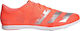 Adidas Distancestar Sport Shoes Spikes Signal Coral / Silver Metallic