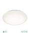 Trio Lighting Pollux Rund Draußen LED Panel 12W mit Warmes Weiß Licht 3000K