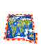 Stamp Interaktives Kinder-Bodenpuzzle Erdkarten 9 Teile