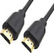 HDMI 2.0 Premium High Speed 4K 60Hz HDR Cable HDMI male - HDMI male 30m Μαύρο