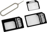 Lampa Set SIM Adapter σε Μαύρο χρώμα