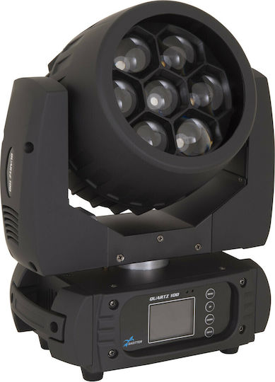 Sagitter Φωτορυθμικό Wash LED με Ρομποτική Κεφαλή Quartz 100 RGBW