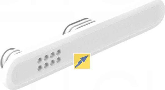 Catalyst Replacement Plug за Водоустойчив Калъф Декорация за мобилен телефон Бял