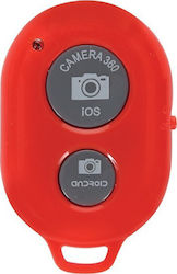 Bluetooth Selfie Remote Control In Red Colour