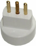 Elvhx Greek to Italy Plug Adapter