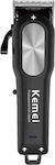 Kemei Professional Rechargeable Hair Clipper Black KM-2604