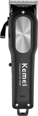 Kemei Professional Rechargeable Hair Clipper Black KM-2604