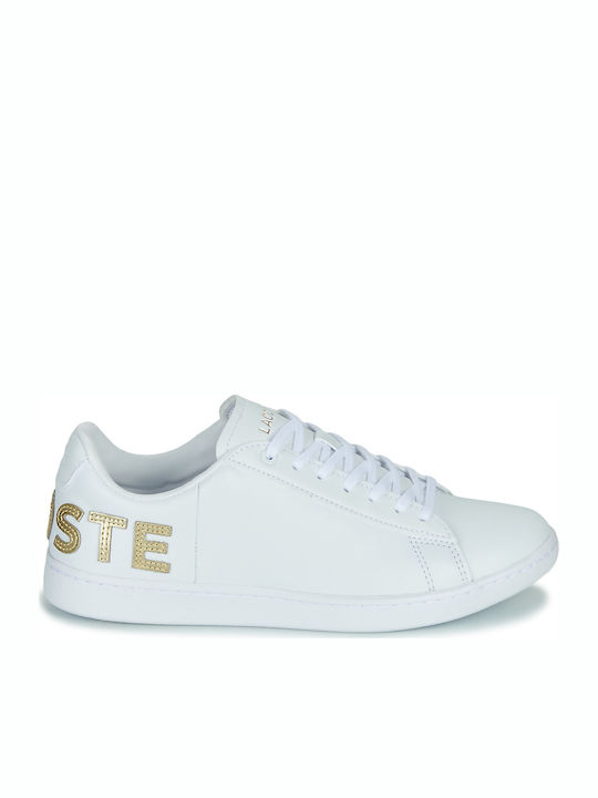 Lacoste Carnaby Evo 120 Γυναικεία Sneakers Λευκά