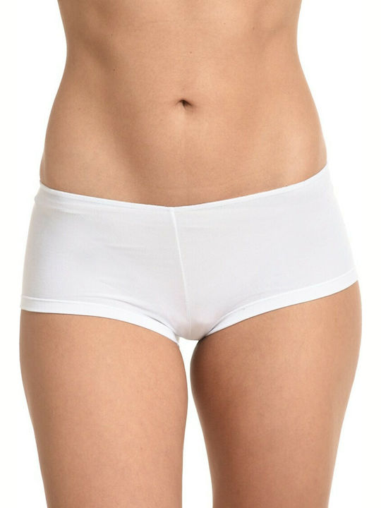 Damen Boxer Weiß