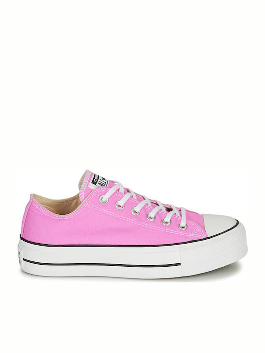 Converse Chuck Taylor All Star Flatforms Sneakers Ροζ