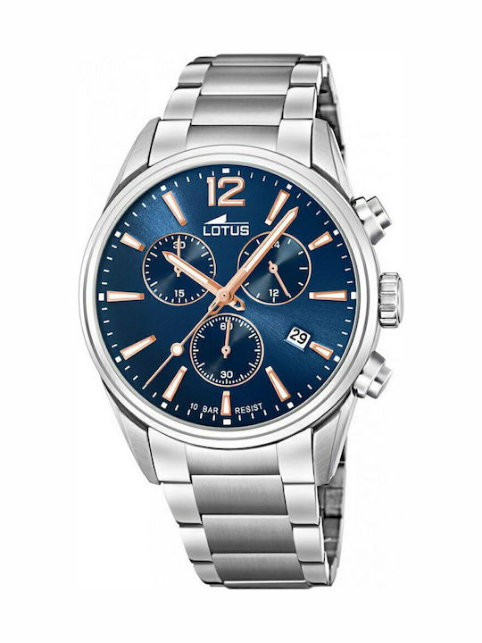 Lotus Watches Ceas Barbati 42mm Cronograf Bater...