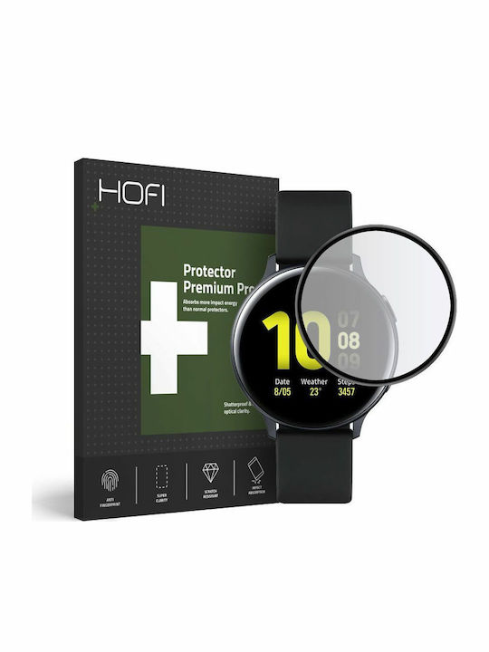Hofi Hybrid 3D Full Face Tempered Glass pentru Galaxy Watch Active 2 40mm - Ceas Galaxy Watch Active 2 40mm 1buc