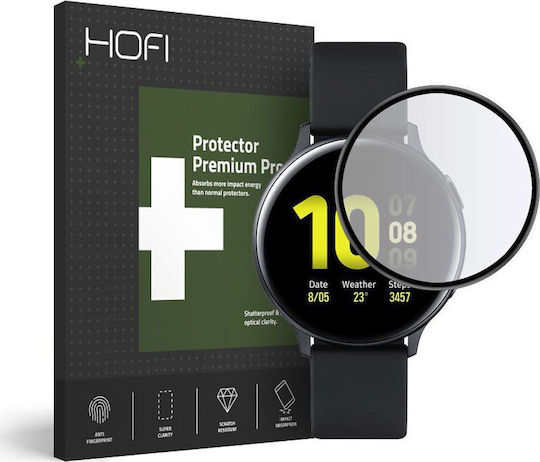 Hofi Hybrid 3D Full Face Tempered Glass για το Galaxy Watch Active 2 40mm 1τμχ