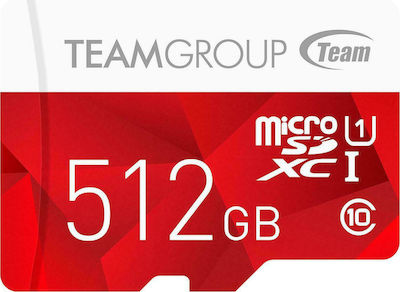 TeamGroup Color microSDXC 512GB Class 10 U1 UHS-I with Adapter