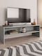 vidaXL TV-Ständer Grau M120xT40xH40cm