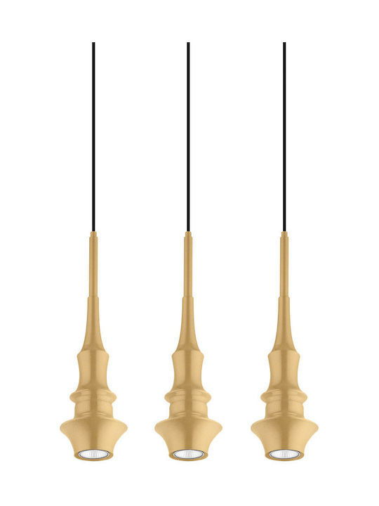 Luma Pendant Light LED Rail Gold