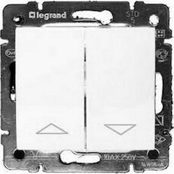 Legrand Valena 04 Стенен Прекъсвач Ролетна Щора