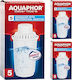 Aquaphor Water Filter Replacement for Jug from Activated Carbon B100-5 3pcs