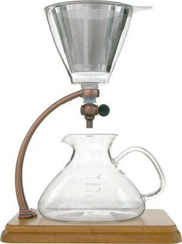 Yama Glass cd-8 Pour Over Set Γυάλινο Διάφανο 170x210x300mm