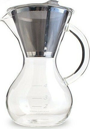 Yama Glass cd-4 Pour Over Set Γυάλινο Διάφανο