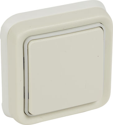 Legrand Plexo 0698 Recessed Electrical Lighting Wall Switch no Frame Basic Aller Retour Waterproof White