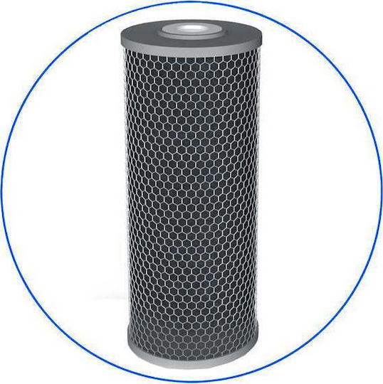 Aqua Filter Countertop and Under Sink Water Filter Replacement made of Activated Carbon 10" Big-Blue FCCBL10BB-S 5 μm