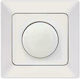 Eurolamp Χωνευτός Διακόπτης Dimmer με Πλαίσιο L...