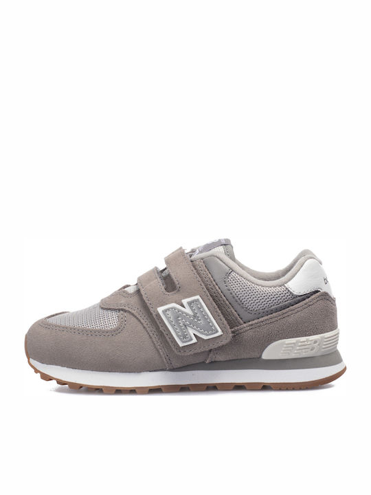 New Balance Παιδικά Sneakers με Σκρατς Γκρι